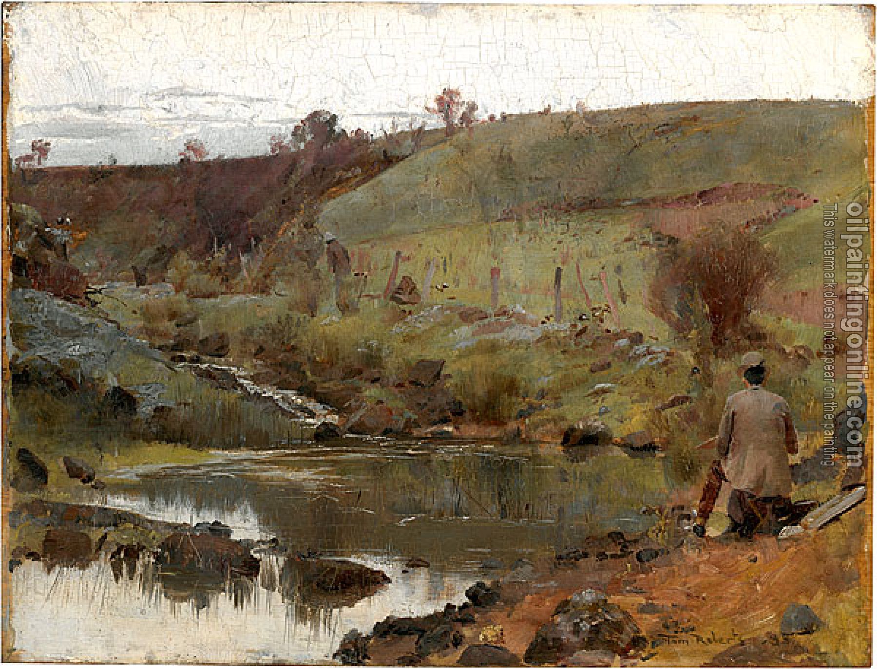 Roberts, Tom - A quiet day on Darebin Creek